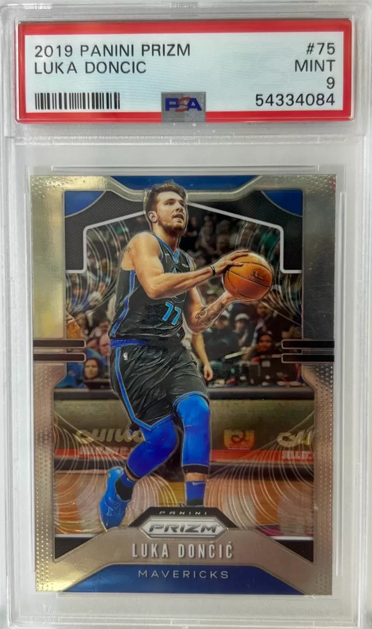 2019-20 Luka Doncic Panini Silver Prizm PSA 9