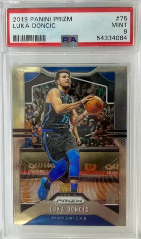 2019-20 Luka Doncic Panini Silver Prizm PSA 9