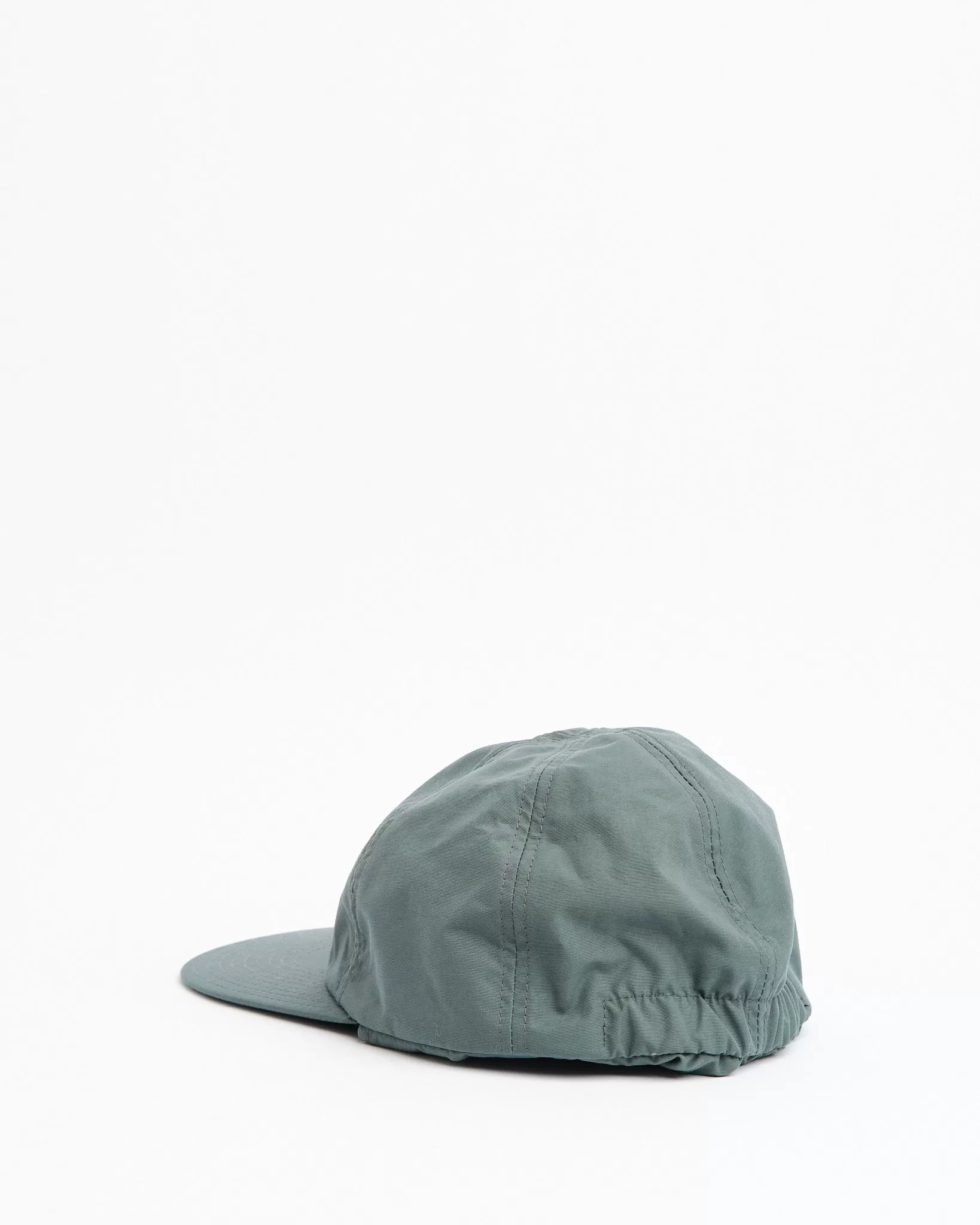 6 Panel Baseball Cap   Ear Flap, Char/Beige