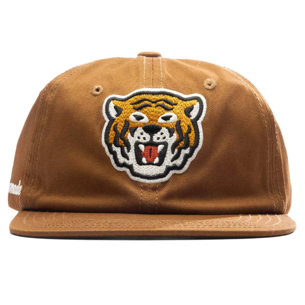 6 Panel Twill Cap #1 - Brown