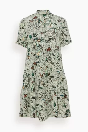 Adalyn Dress in Botanical Mist