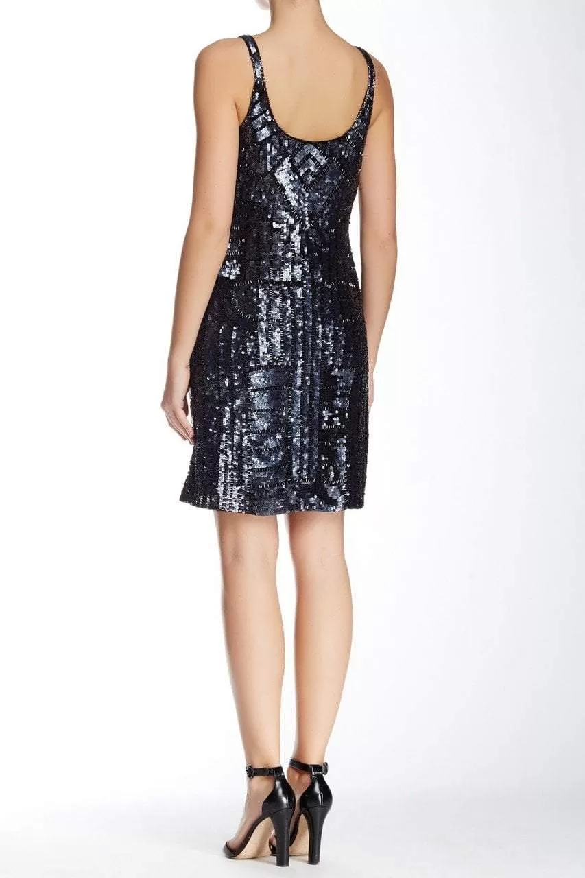 Adrianna Papell - Full Sequin Tank Style Dress 41886030