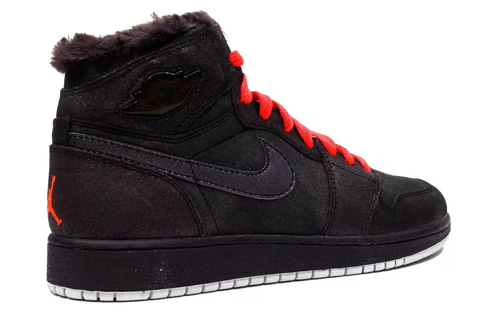 Air Jordan 1 Retro High "Purple/Bright Crimson" (GS)