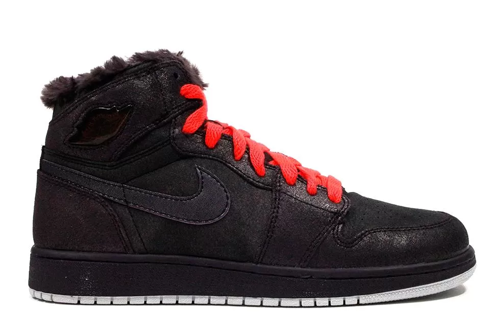 Air Jordan 1 Retro High "Purple/Bright Crimson" (GS)