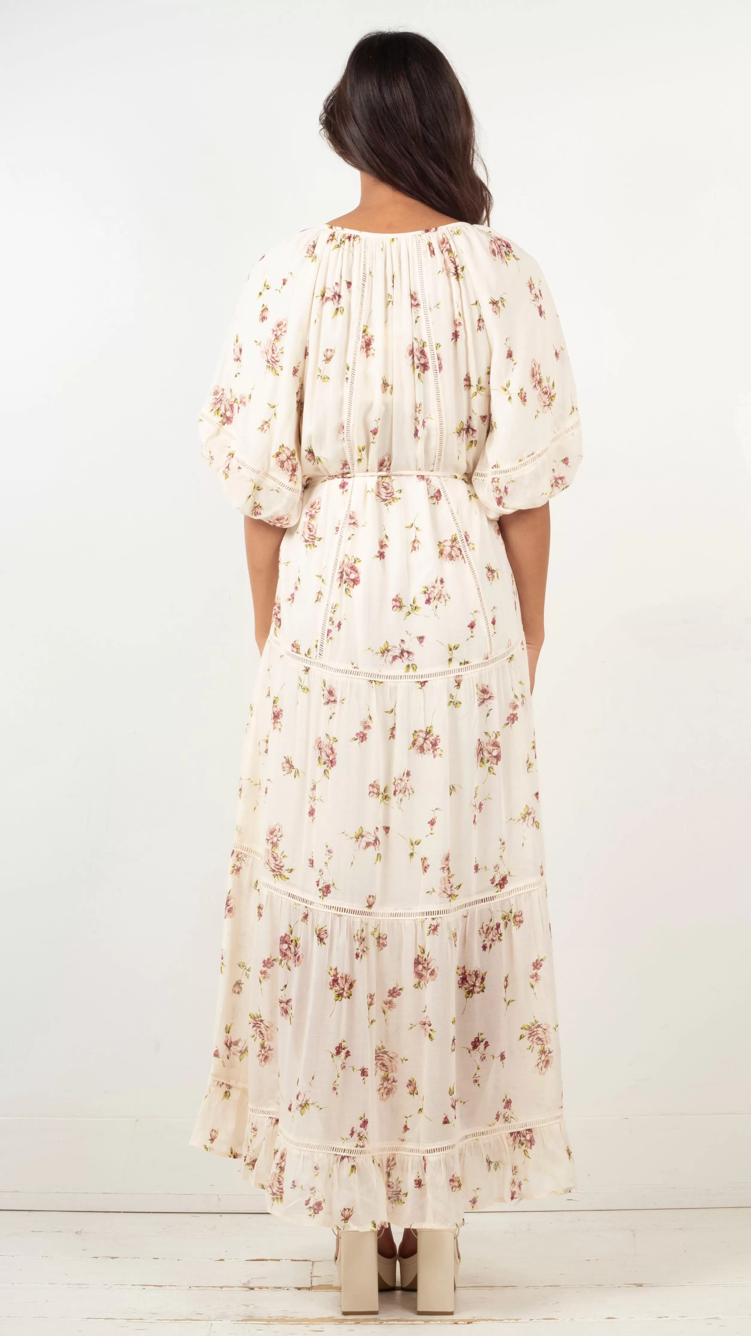 Alannah Maxi Dress - Ivory