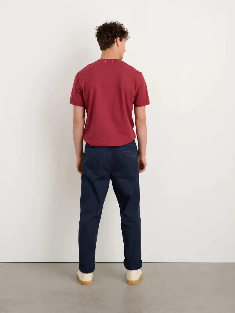 Alex Mill - Standard T-Shirt in Slub Cotton - Currant