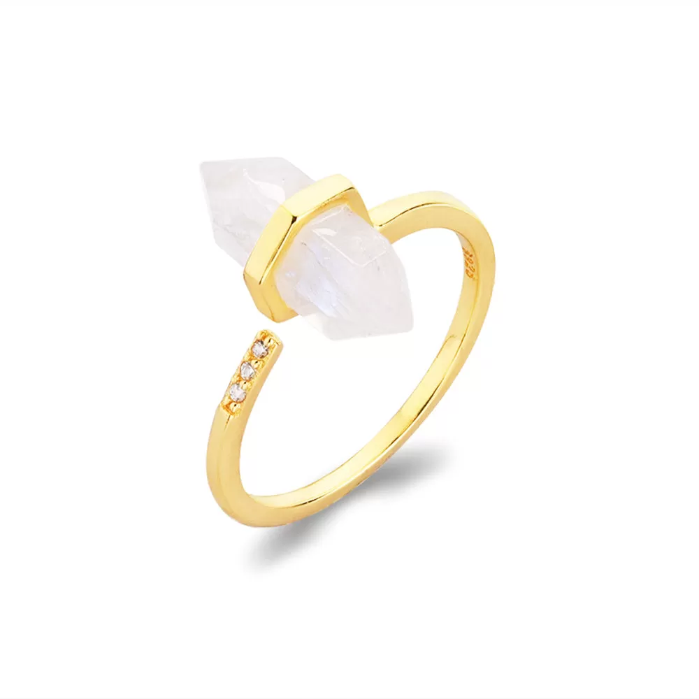 ANYA NATURAL GEMSTONE RING