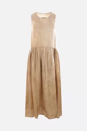 Ardal cupro oversized sleeveless dress