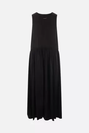 Ardal cupro oversized sleeveless dress