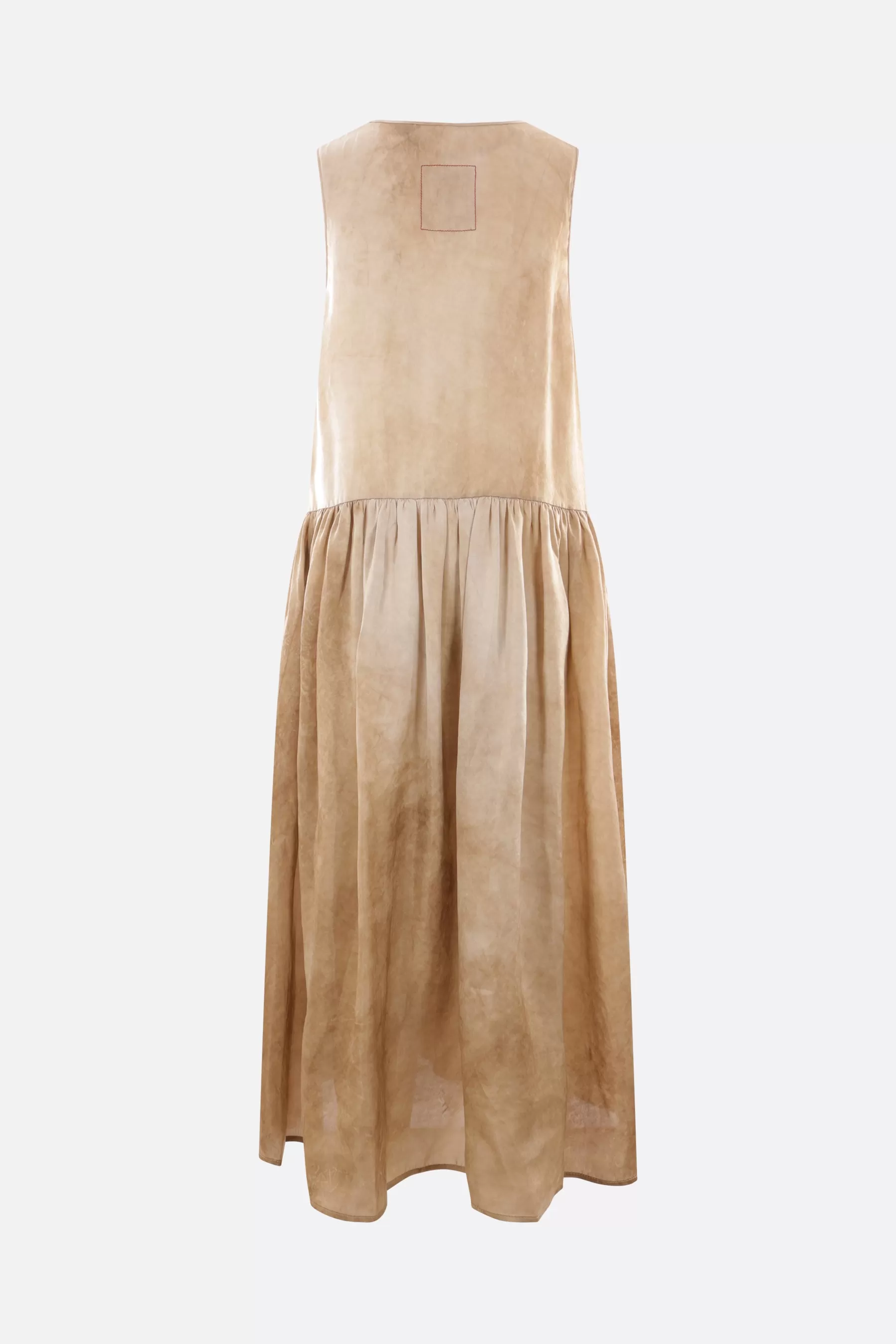 Ardal cupro oversized sleeveless dress