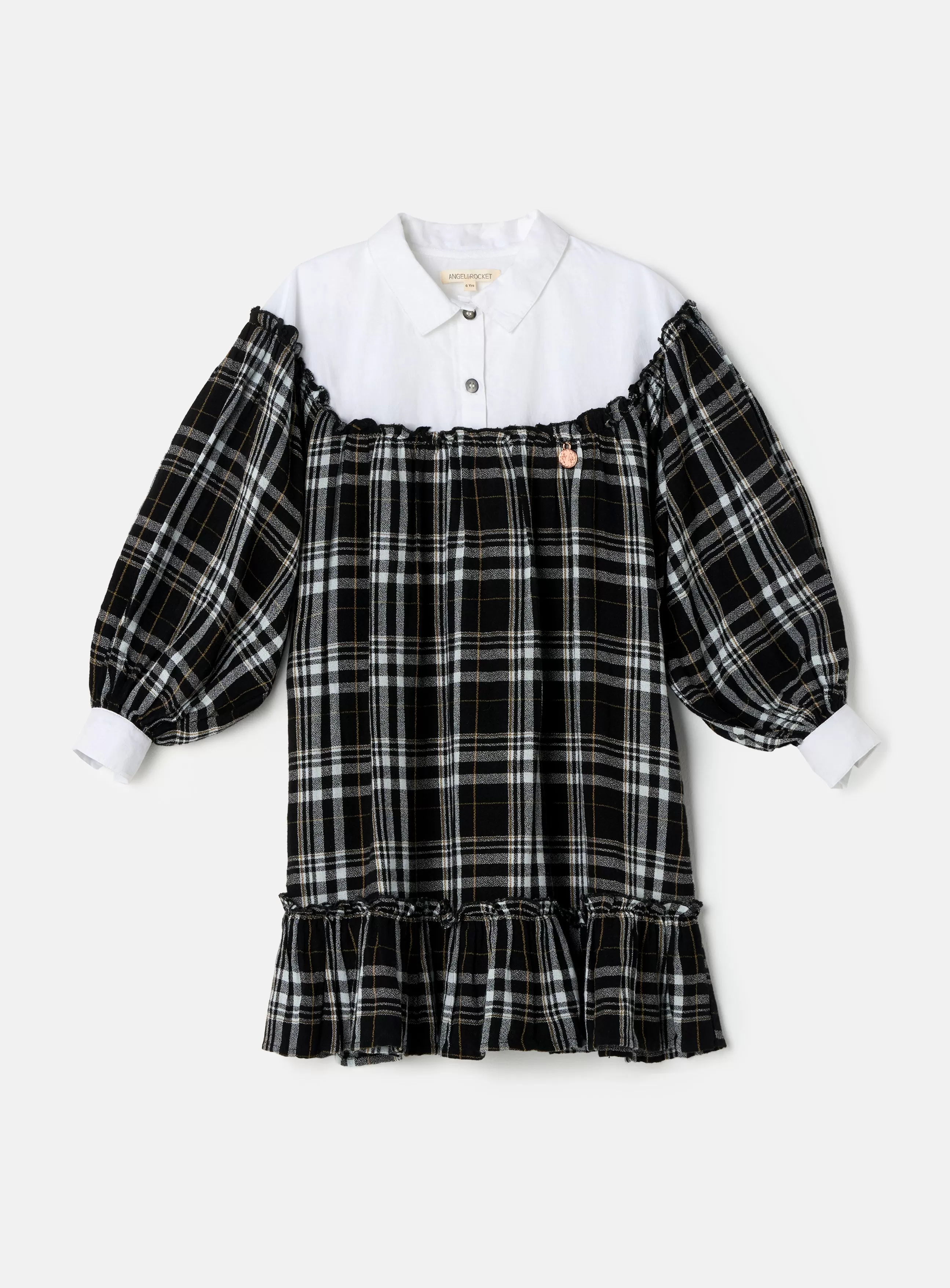 Ashley Check Shirt Dress