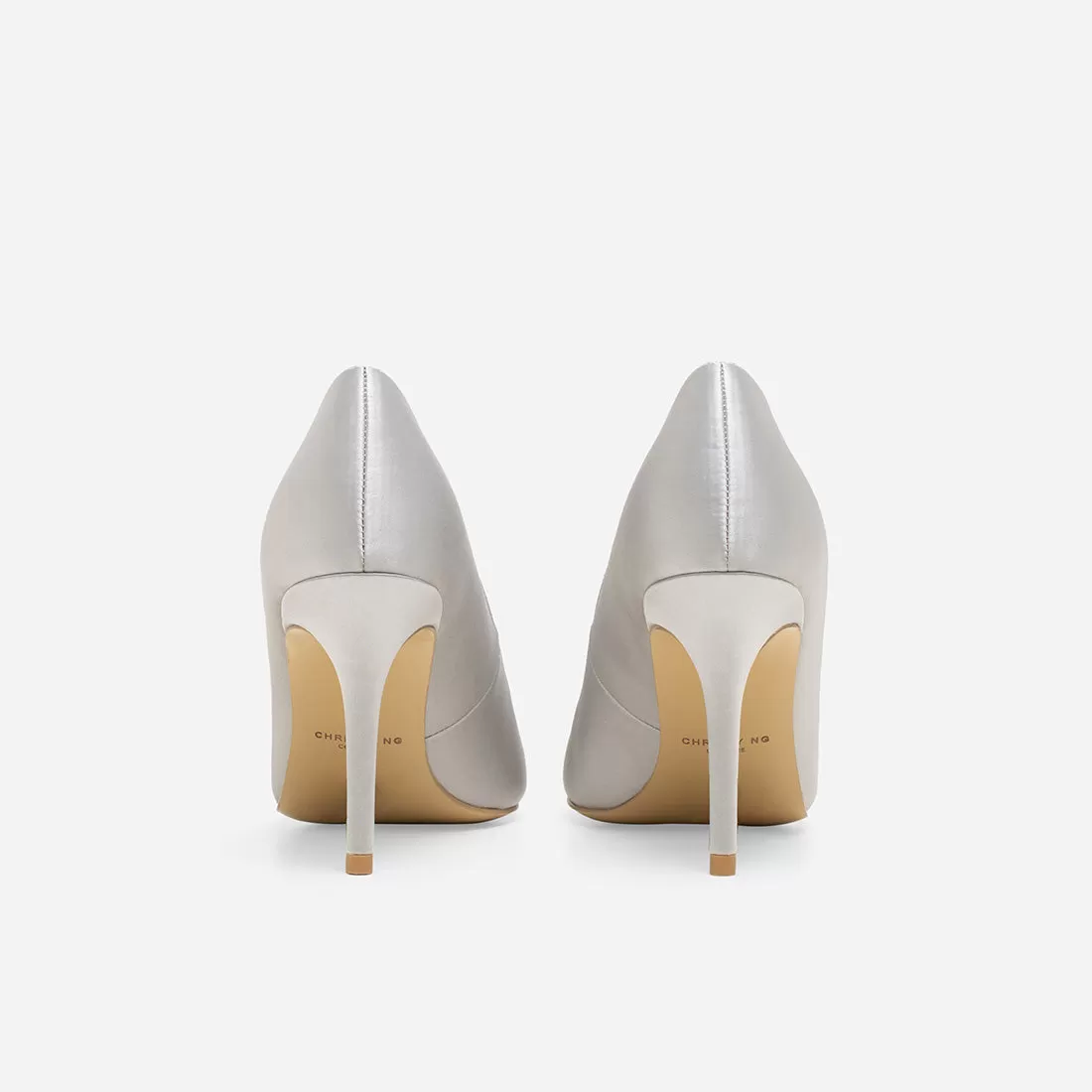 Athena Satin Pumps