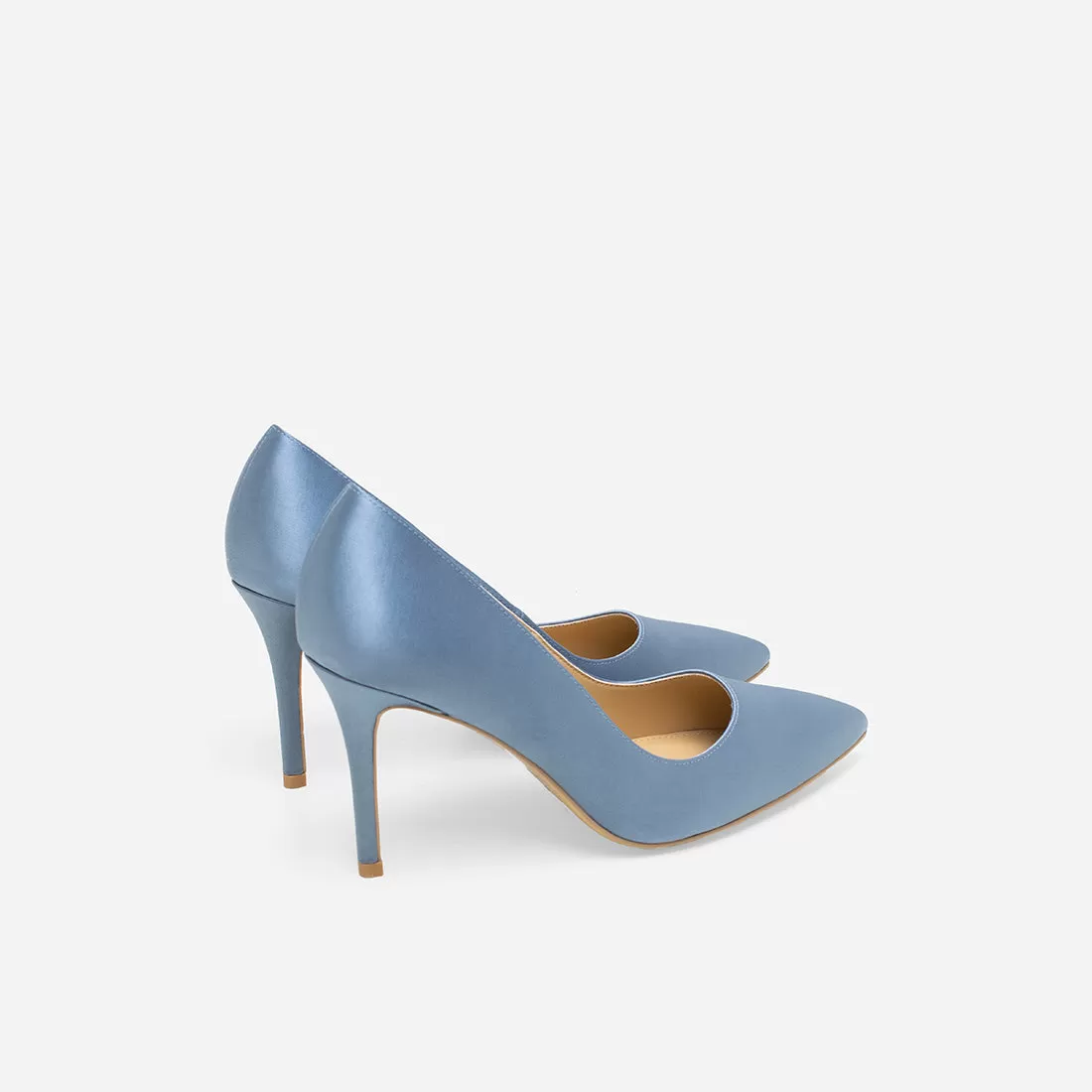 Athena Satin Pumps