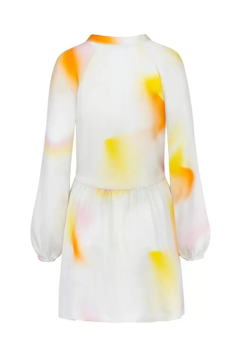 AURA LIGHT SILK MINI DRESS