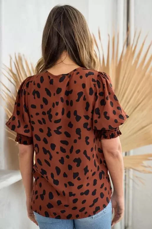 Back To Your Roots Puff Sleeve Top