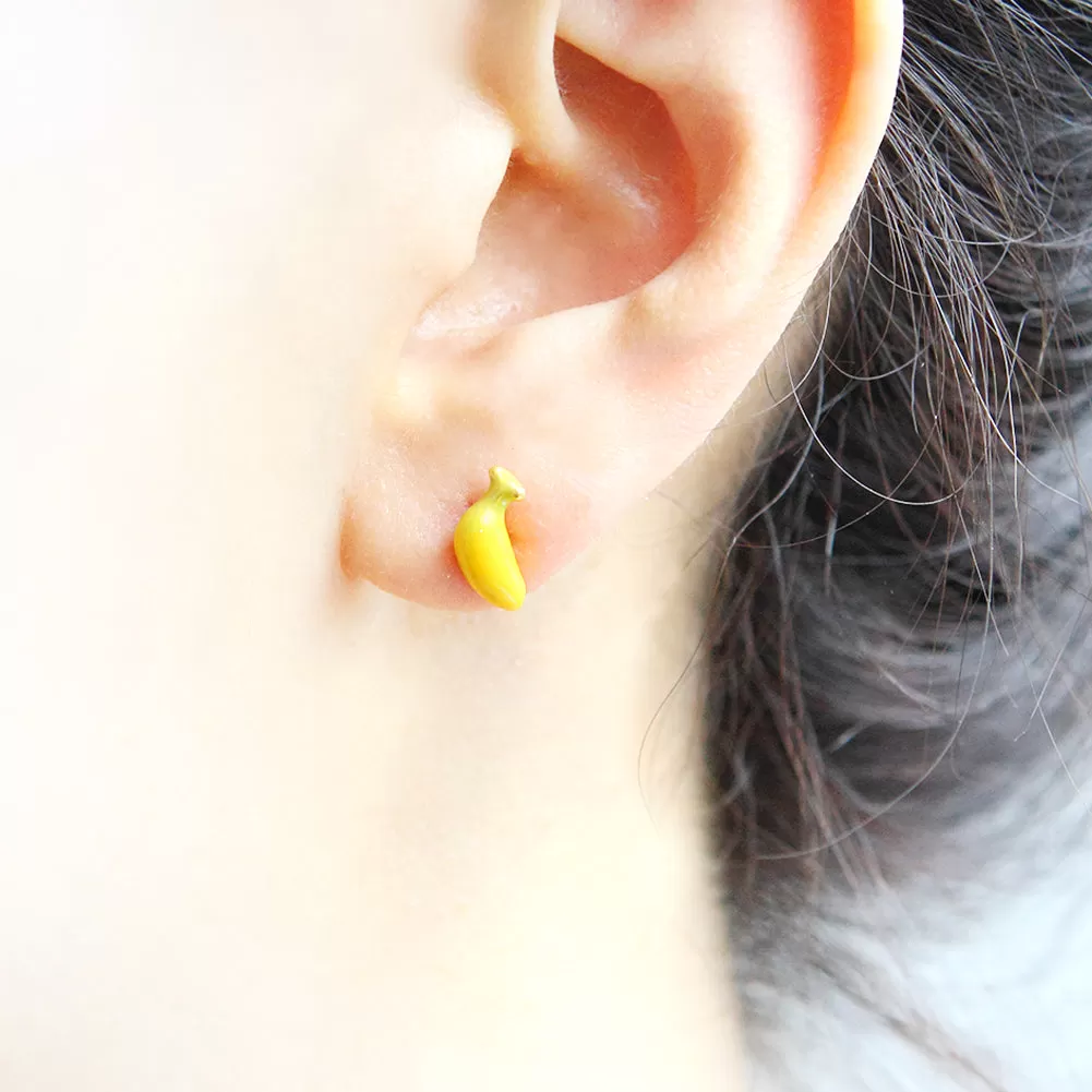 Banana Cute Fruits Studs Earrings