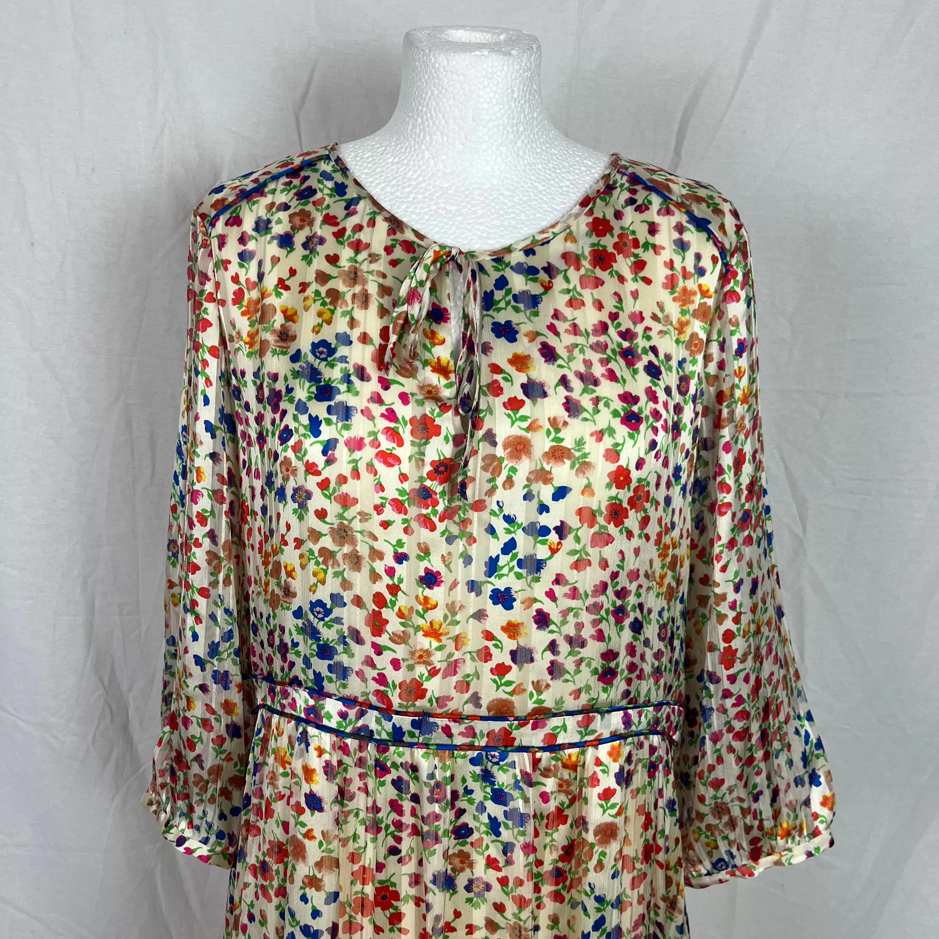 Ba&Sh Multi Coloured Floral Dress L