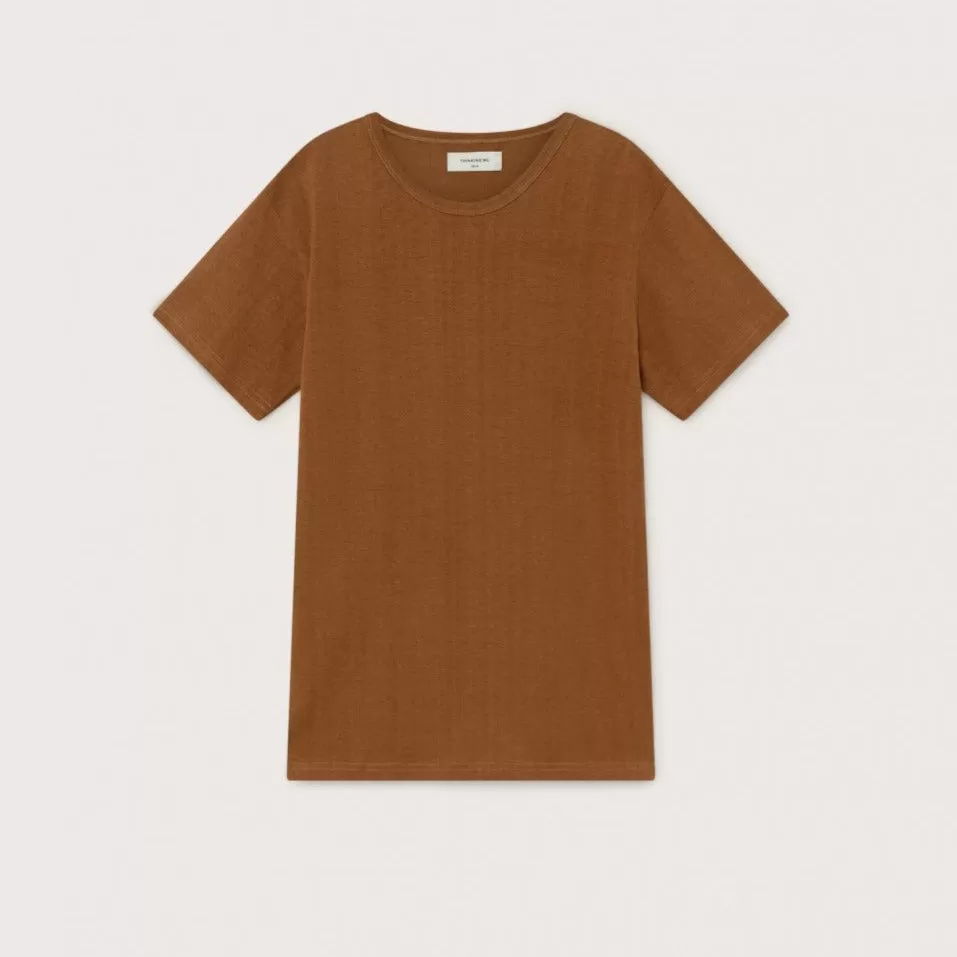 Basic Khaki Hemp   Organic Cotton T-Shirt