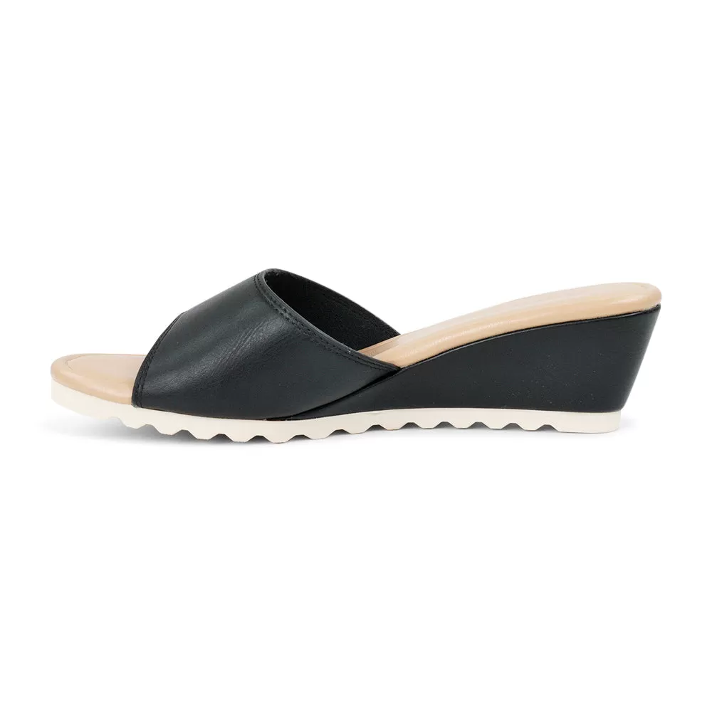 Bata ZEPHYR Low-Wedge Slip-On Sandal