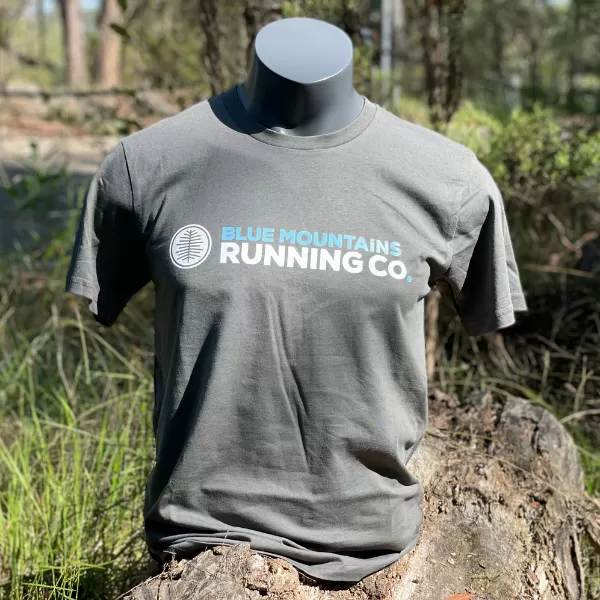 Blue Mountains Running Co Logo Tee Mens