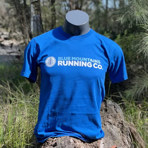 Blue Mountains Running Co Logo Tee Mens