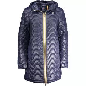 Blue Polyamide Jackets & Coat