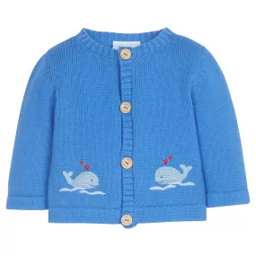 Blue Whale Crochet Sweater