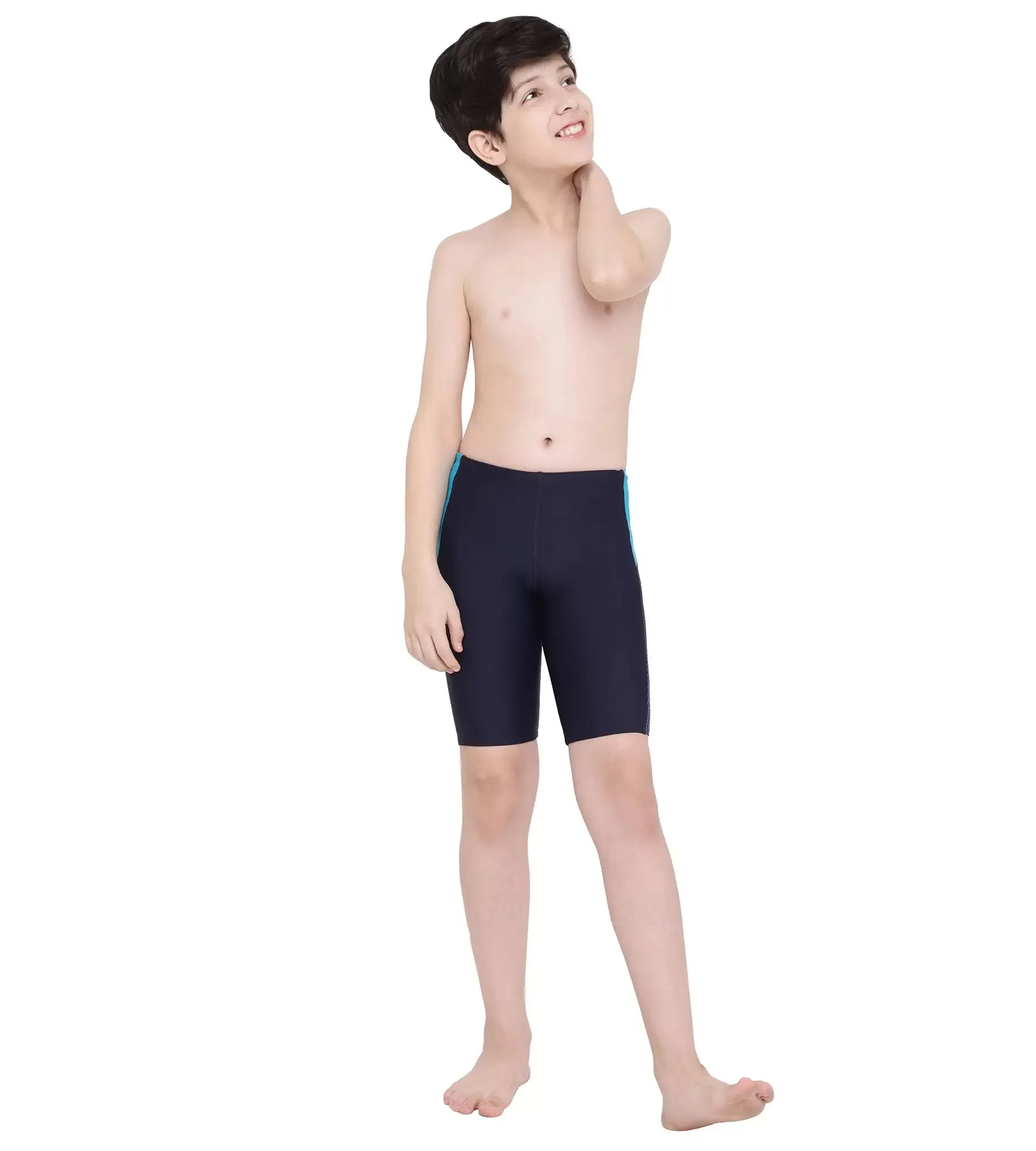 Boy's Endurance Dive Jammer - True Navy  &  Aquarium