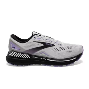 Brooks Adrenaline GTS 23 Running Shoe (Women) - Grey/Black/Purple