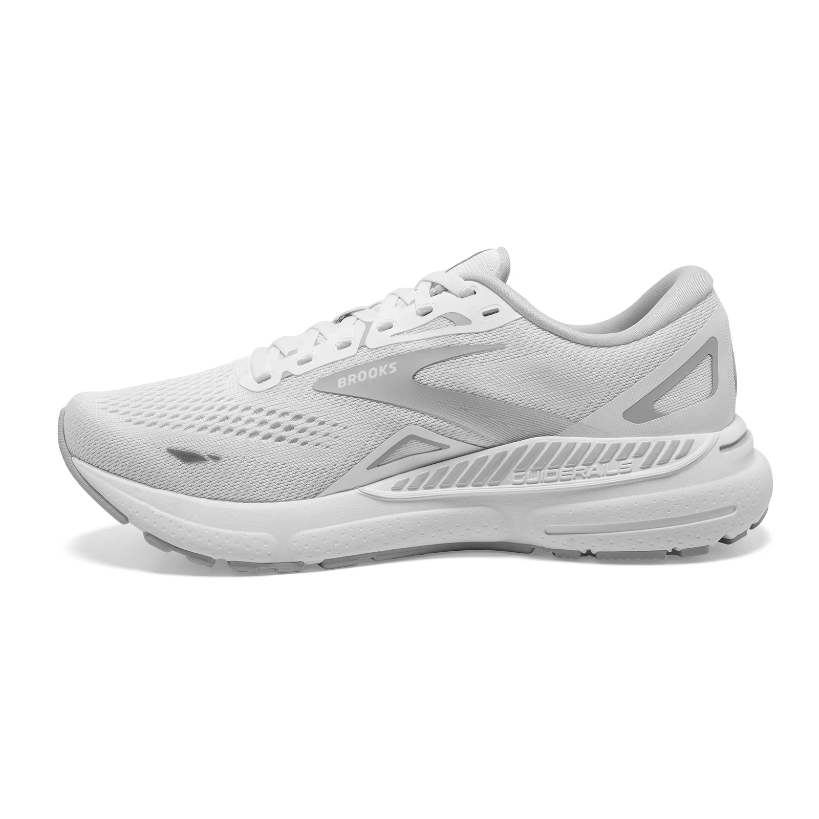 Brooks Adrenaline GTS 23 Running Shoe (Women) - White/Oyster/Silver