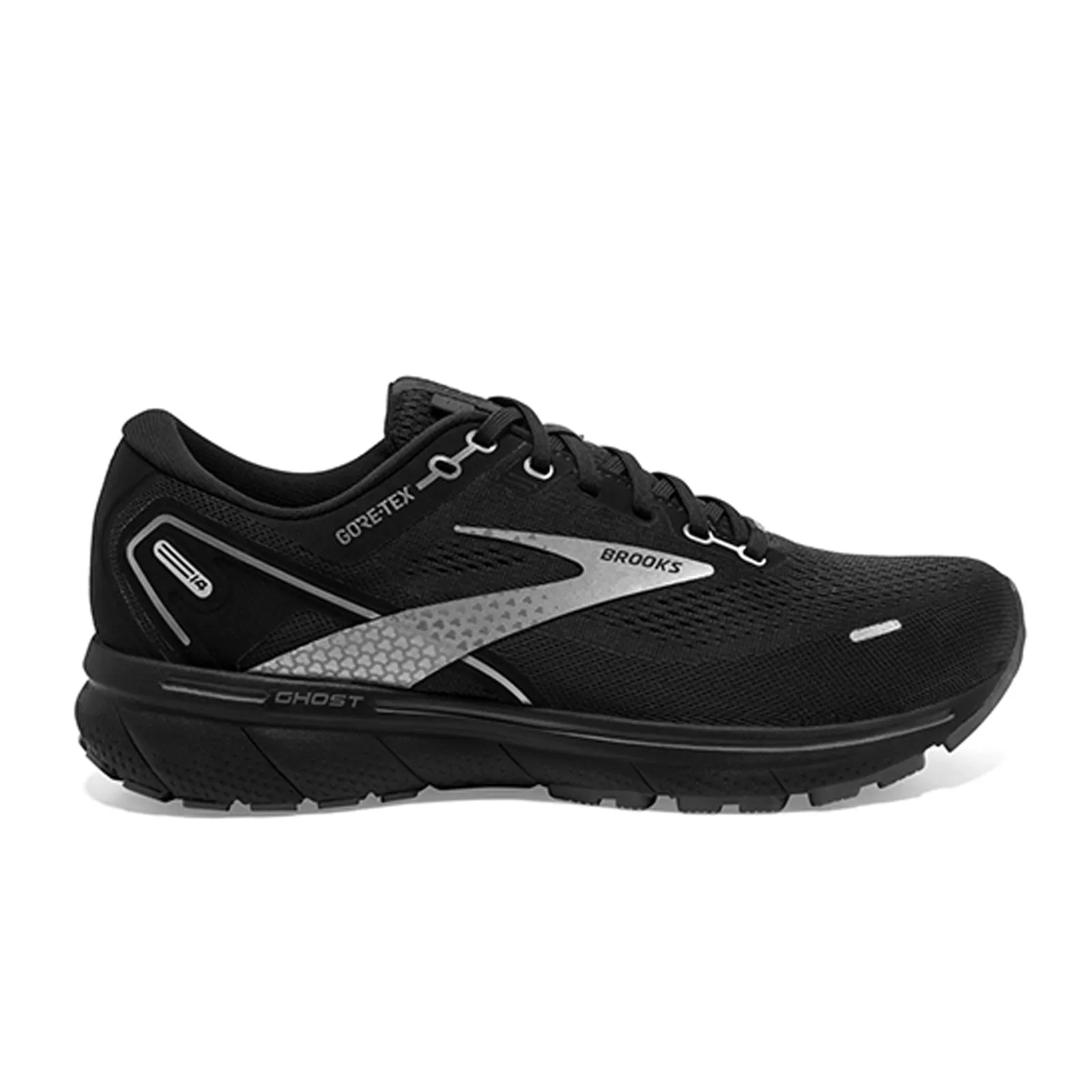 Brooks Ghost 14 GTX (Men) - Black/Black/Ebony