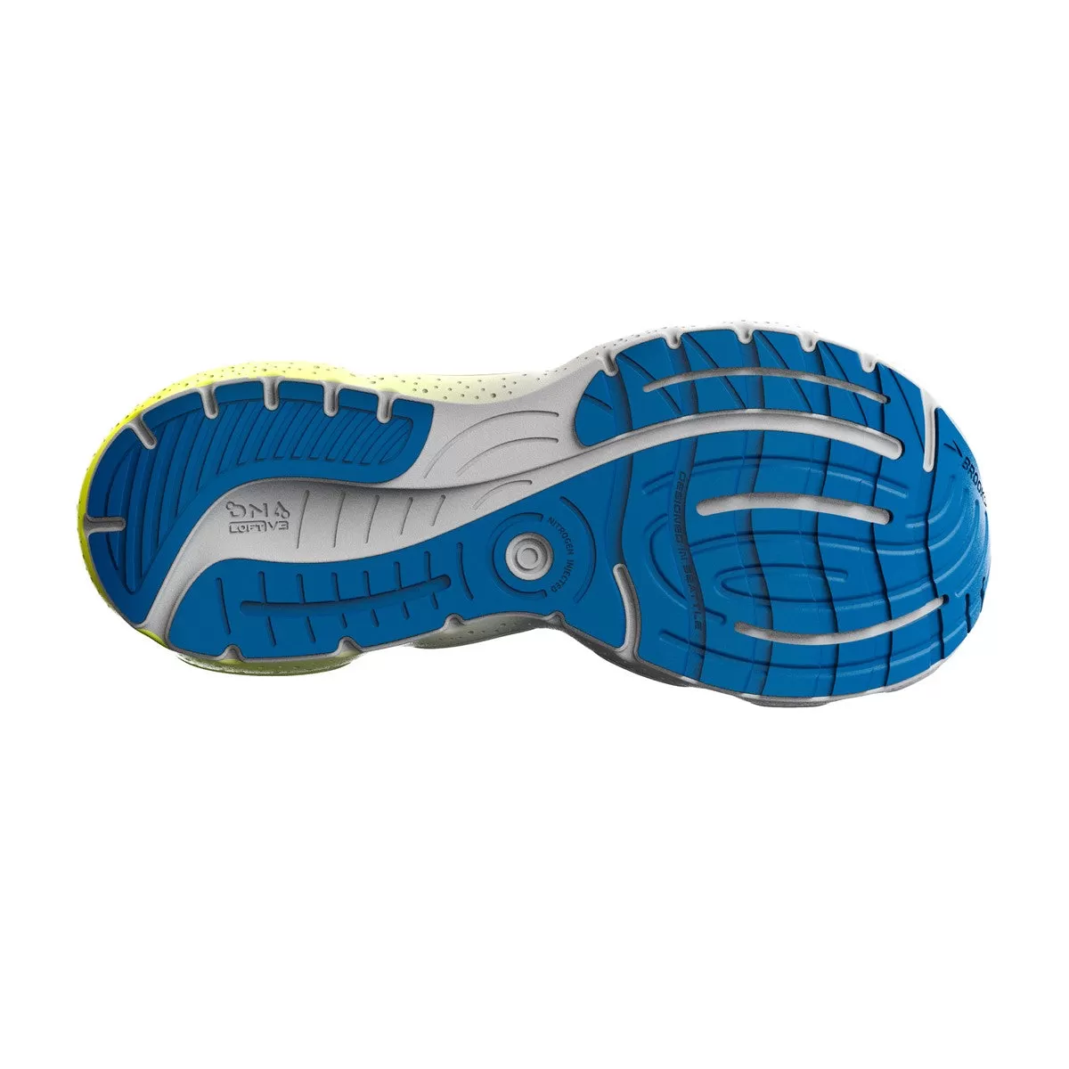 Brooks Glycerin 20 (Mens) - Blue/Nightlife/White