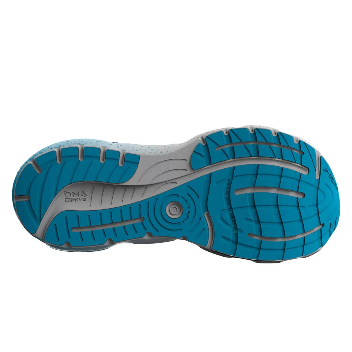 Brooks Glycerin GTS 20 Mens | Black/hawaiian Ocean/green