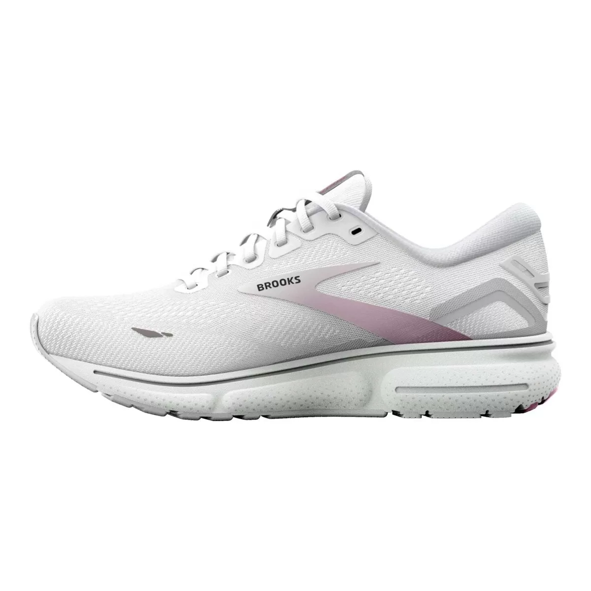 Brooks Women's Ghost 15 White/Oyster/Viola