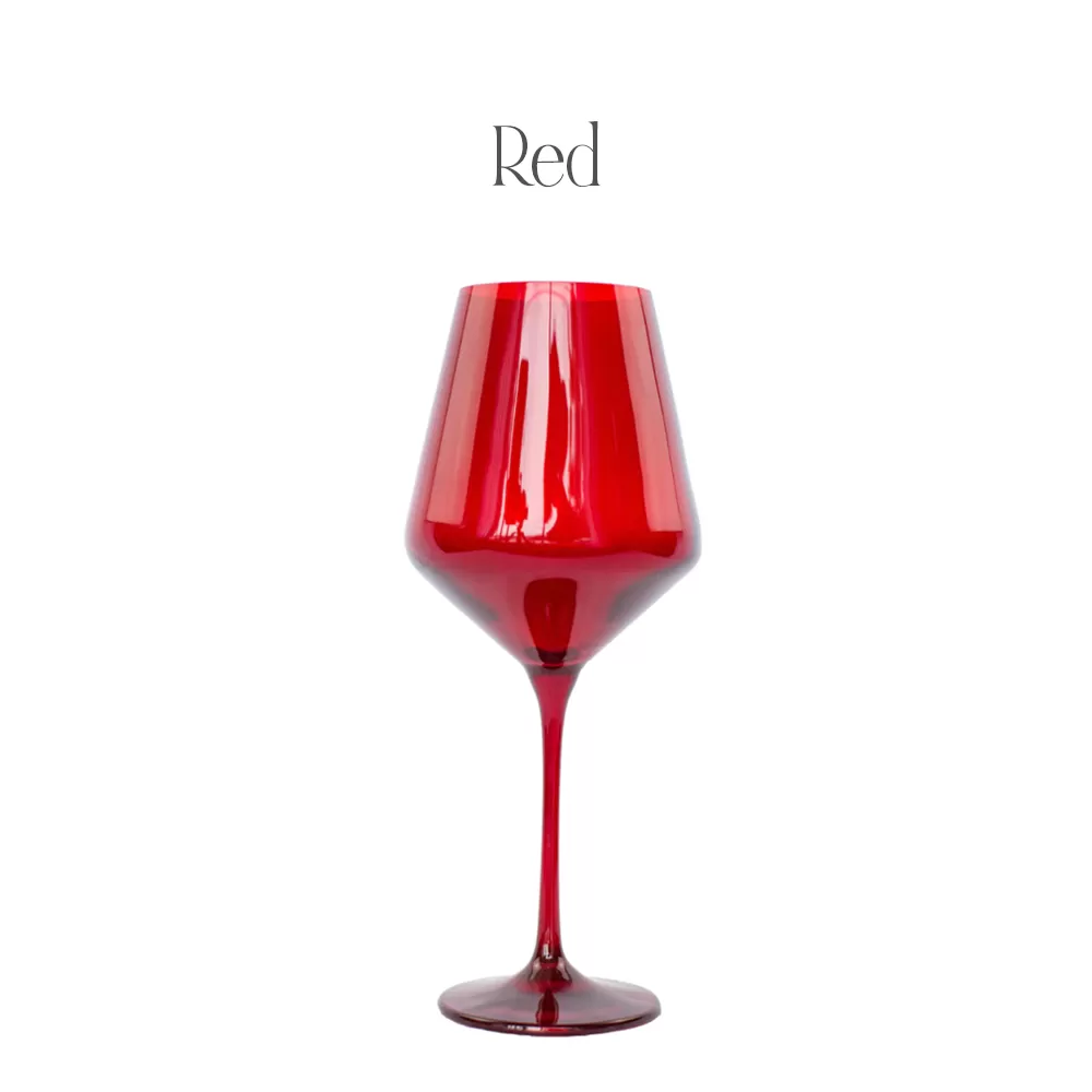 Build Your Own Set of 6 Estelle Wine Glasses - Stemmed