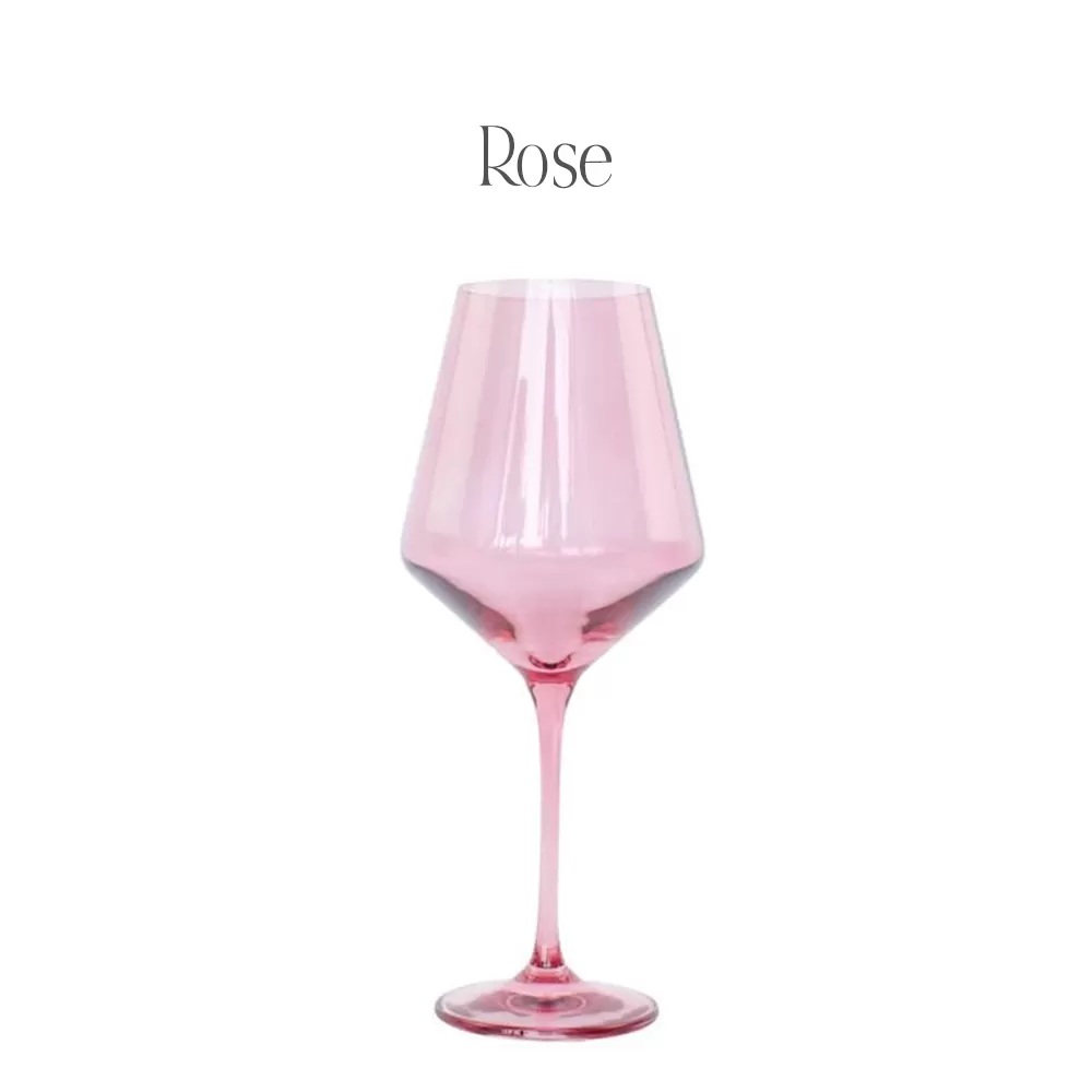 Build Your Own Set of 6 Estelle Wine Glasses - Stemmed