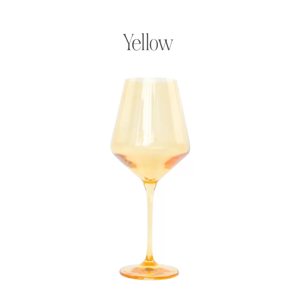 Build Your Own Set of 6 Estelle Wine Glasses - Stemmed