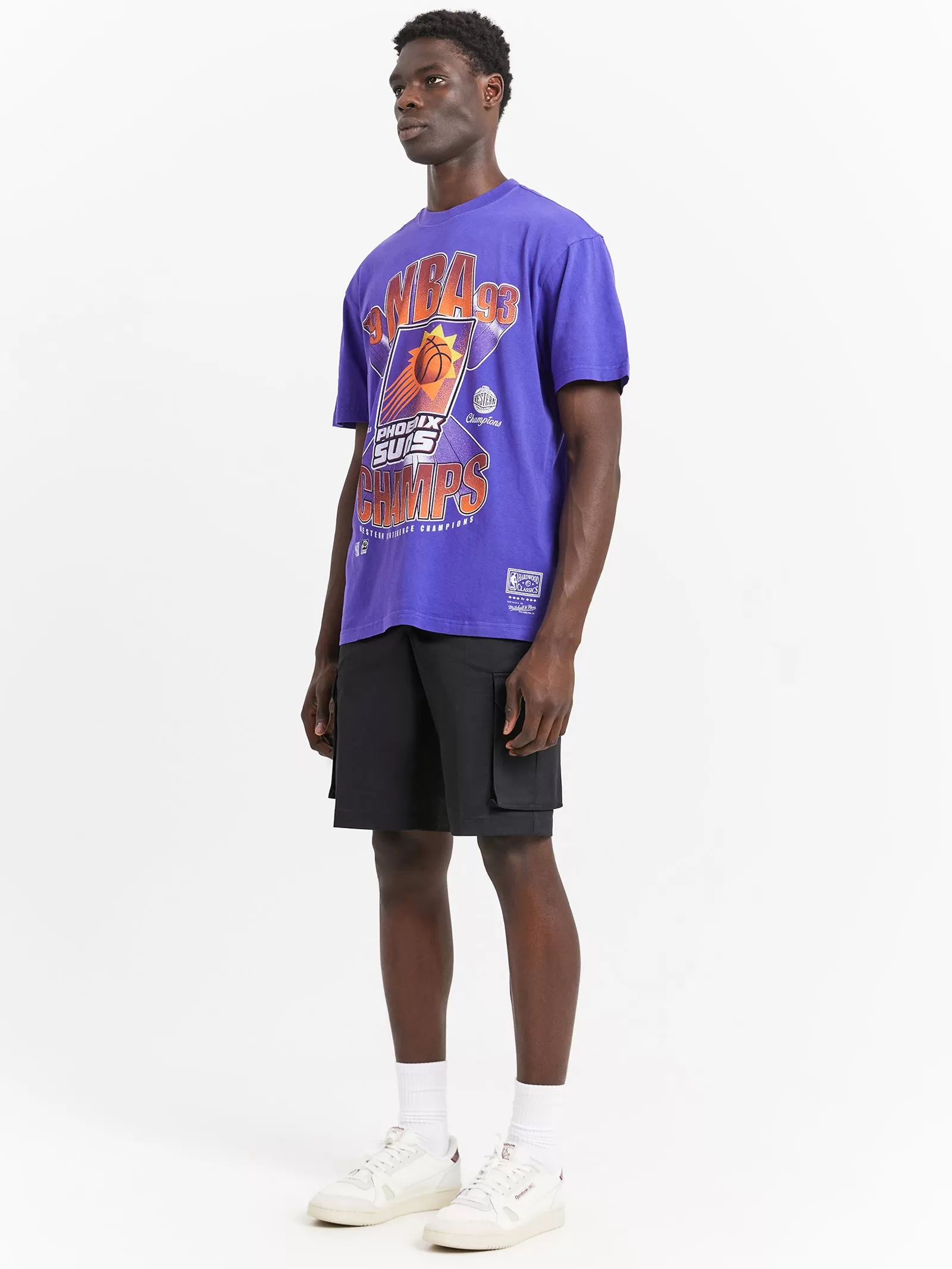 Bust Out NBA Champs Phoenix Suns T-Shirt in Regal Purple