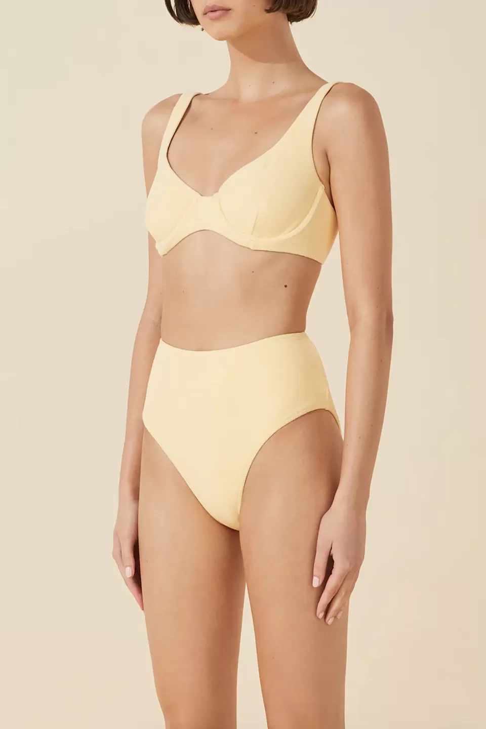 Butter Towelling Waisted Brief