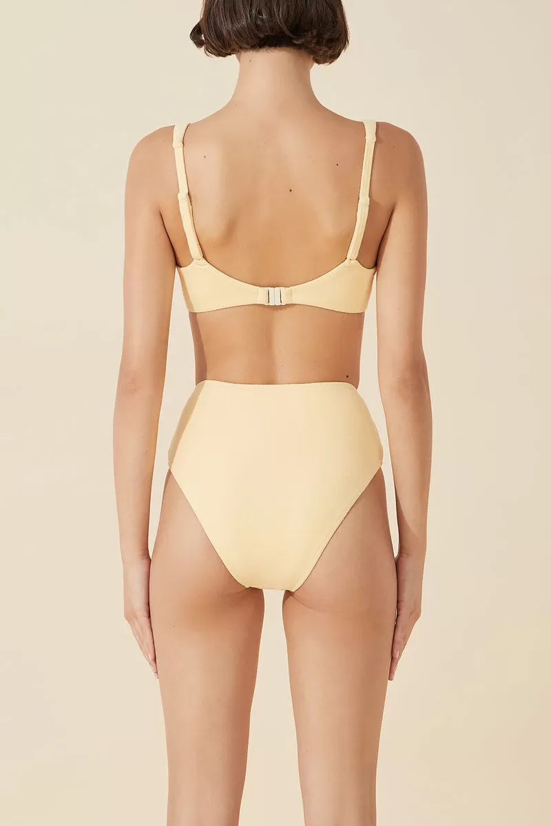 Butter Towelling Waisted Brief