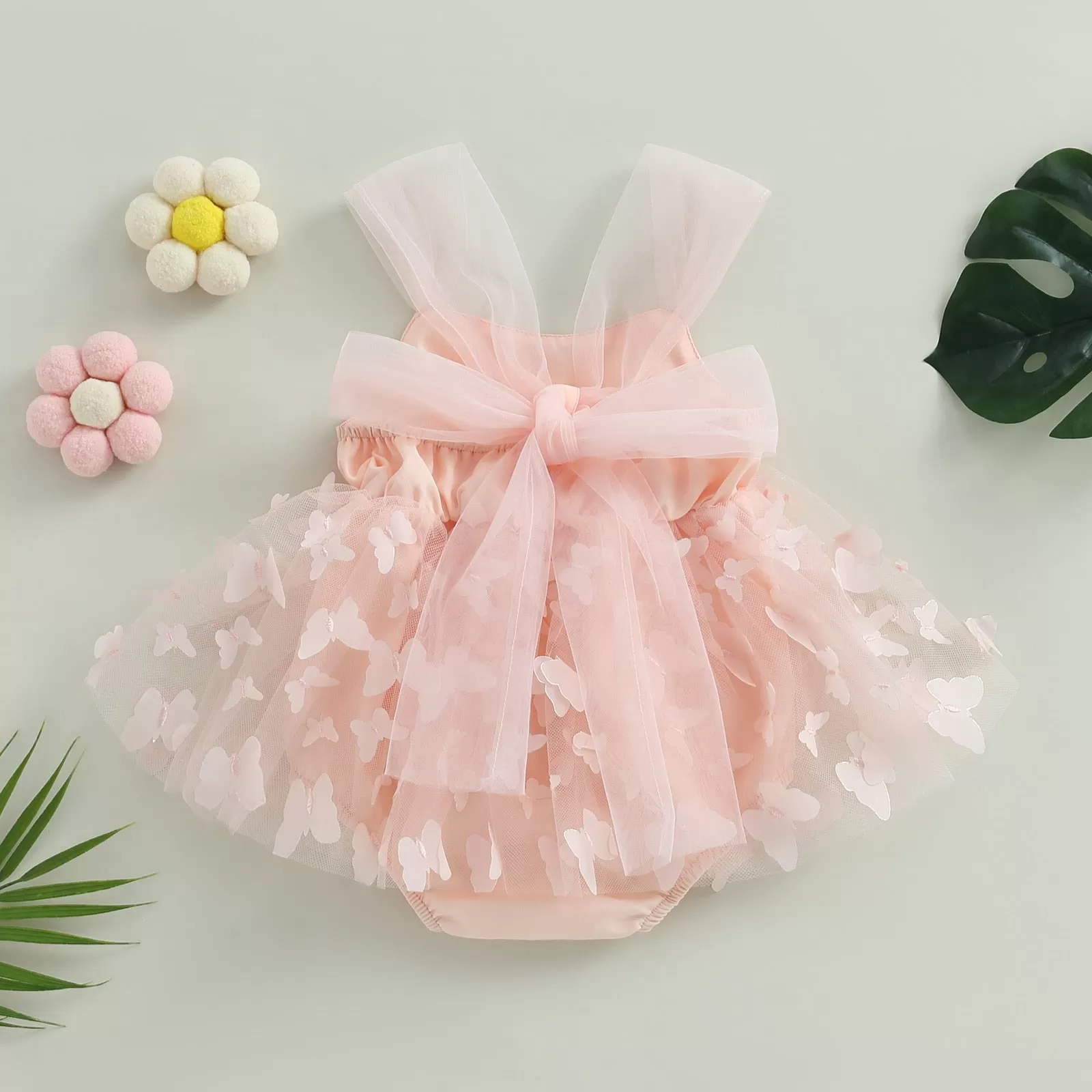 Butterfly Tulle Romper