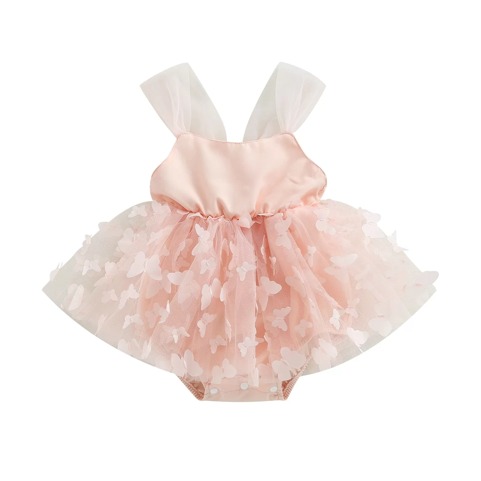 Butterfly Tulle Romper