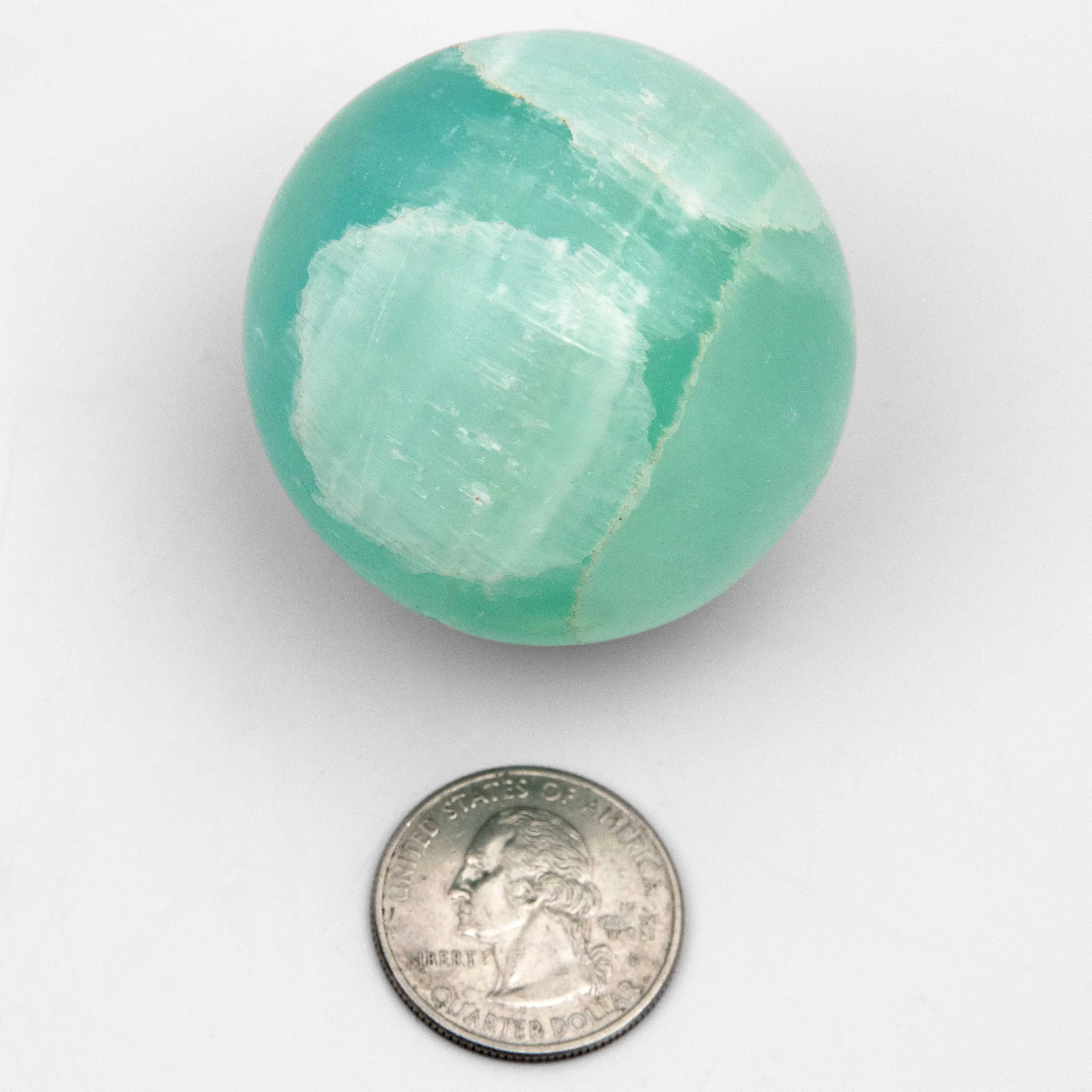 Calcite - Pistachio, Sphere