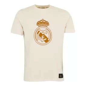 Camiseta Hombre Escudo Blanco Roto