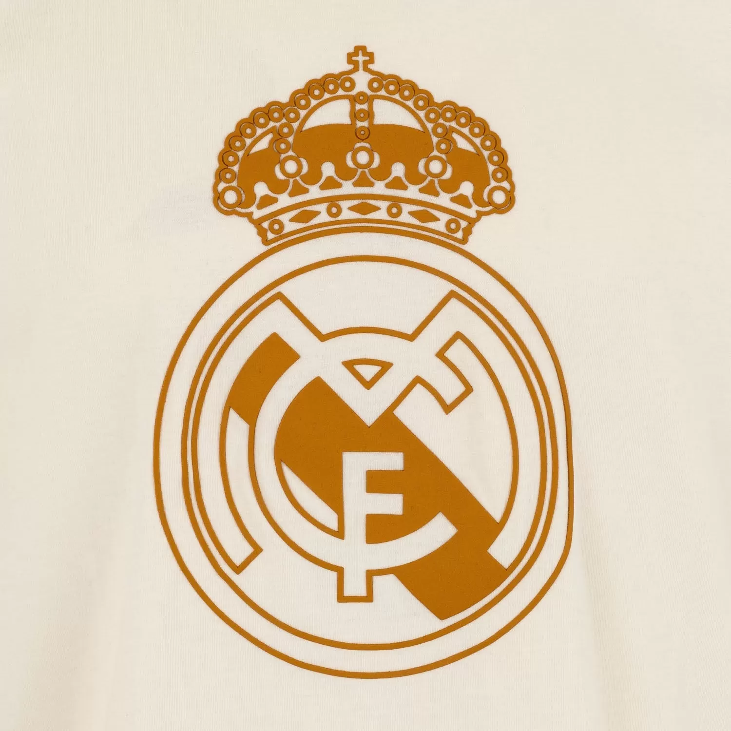 Camiseta Hombre Escudo Blanco Roto