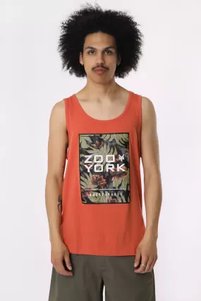 Camisole Imprimée Logo Tropical Zoo York Homme