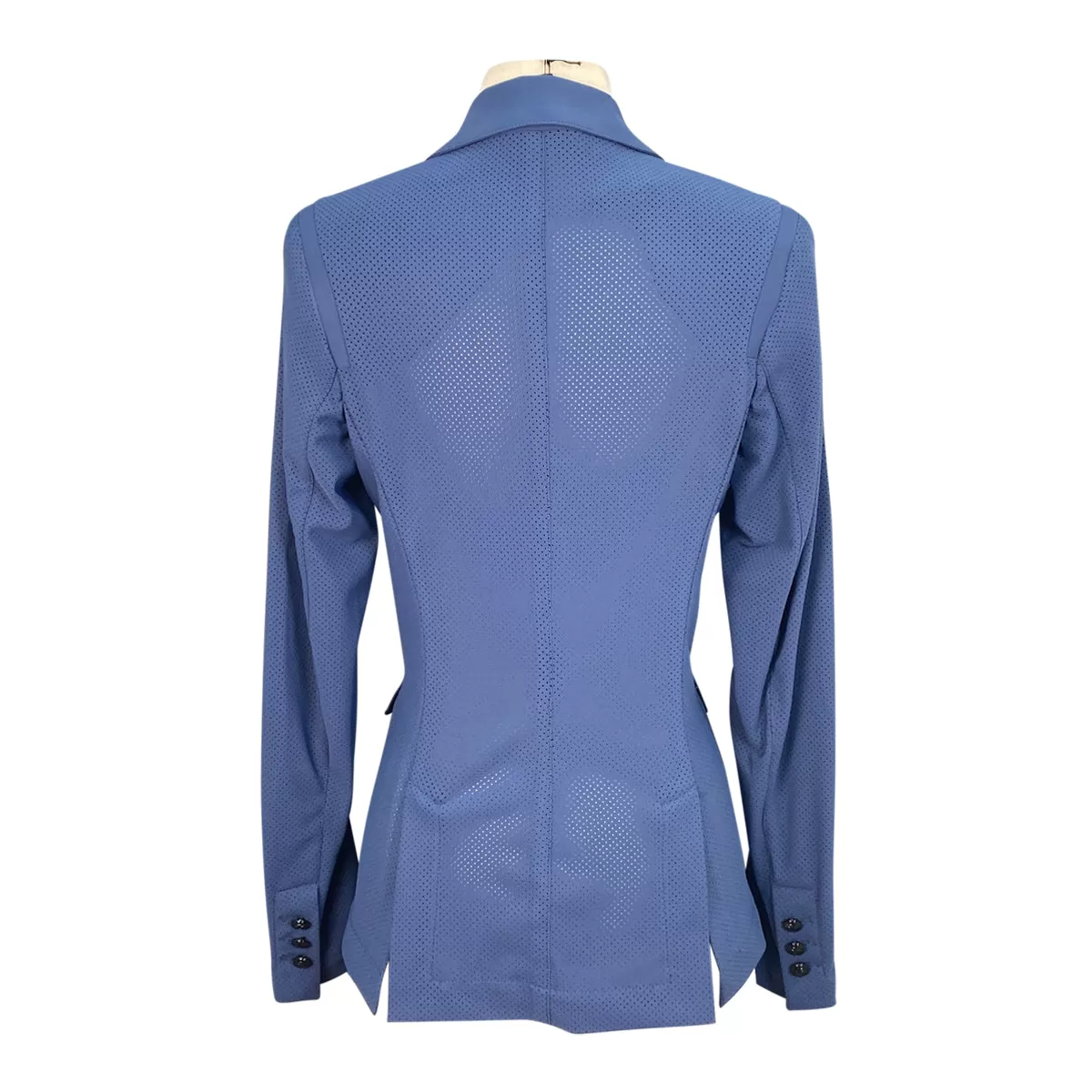 Cavalleria Toscana All Over Perforated Jacket in Atlantic Blue - Women's IT 38/US 4