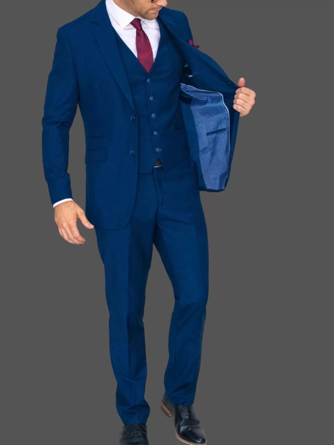 Cavani Jefferson Navy Suit Jacket