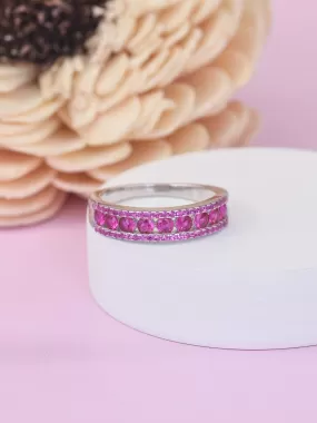 Celia Eternity Ruby Band Ring