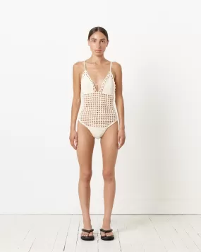 Celina Swimsuit in Cream